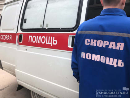 В Духовщине пожилой мужчина попала под колёса авто