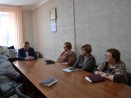 Глава района А.В. Голуб провел прием граждан по личным вопросам