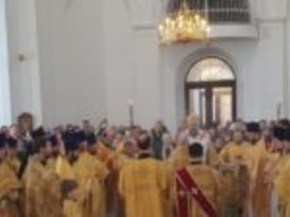 Великое Освящение и Божественная Литургия в Спасо-Вознесенском Власиевом подворье с. Кузьмичи