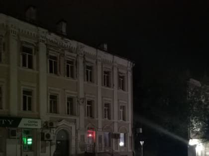 Жители Смоленска недовольны освещением центральных улиц