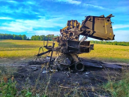 В Смоленской области пожар уничтожил сельскохозяйственную технику
