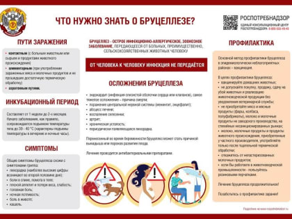 Профилактика бруцеллеза: советы для граждан
