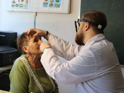Проект Сергея Неверова Автопоезд «Здоровье Смоленщины» продолжает работу в Демидовском районе