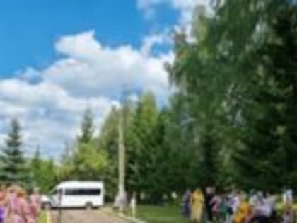 Концерт на территории храма
