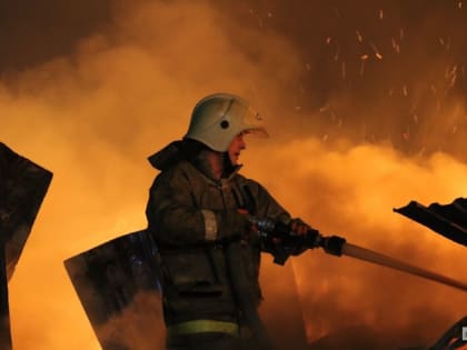 В Смоленском районе вспыхнула баня