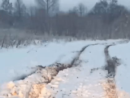 Смоляне пожаловались на убитую дорогу в Руднянском районе