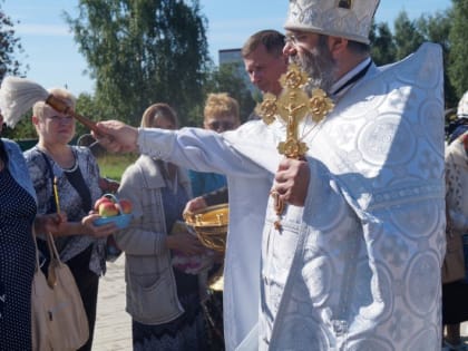 Праздник Преображения Господня в Свято-Георгиевском соборе города Ярцево