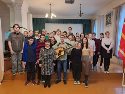 Литературно-музыкальная композиция «Великой России великий поэт», посвященная М. В. Исаковскому.