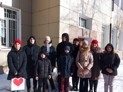 Добровольцы навестили пациентов хосписа