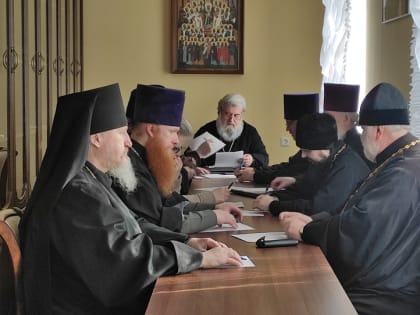 Состоялось очередное заседание Епархиального совета