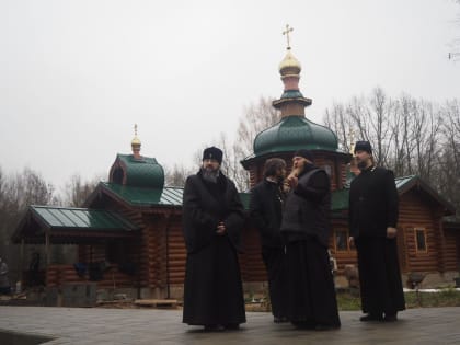 Архипастырь совершил богослужение в Новоордынской Поречской Богородице-Рождественской пустыни д. Бакланово