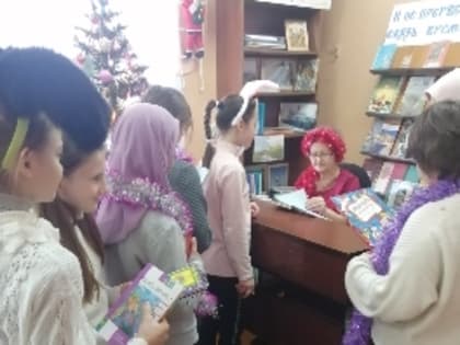 Новогодний книжный марафон «Брось мышку, возьми книжку!» 6+.