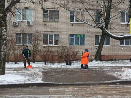 Глава Смоленска поручил городским службам усилить работу по уборке снега