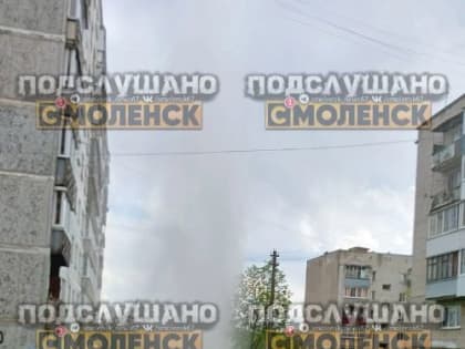 В Смоленске из-за коммунальной аварии жилые дома остались без горячей воды