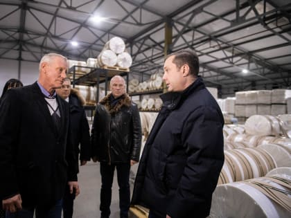 Губернатор посетил предприятие «Полимер» в Десногорске