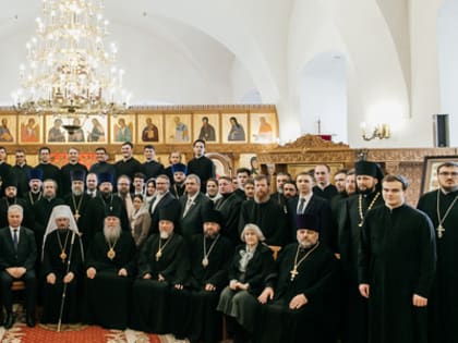 Делегация Смоленской Православной Духовной семинарии приняла участие в актовом дне Минской духовной семинарии