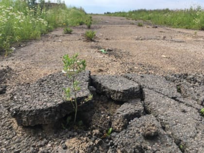 Дорога на ничейной полосе. Власти в Краснинском районе сделают ремонт на якобы ничейной дороге