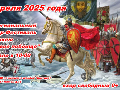 Состоится межрегиональный Турнир-Фестиваль по хоккею с шайбой
