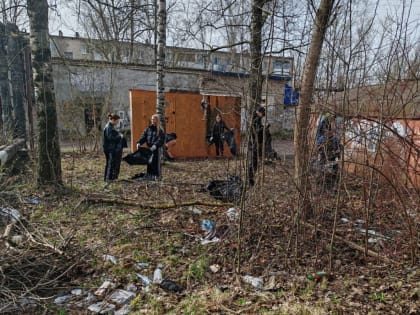 В Смоленске на округе № 20 состоялся субботник