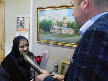 Евгений Анопочкин поздравил с юбилеем настоятельницу Свято-Димитриевского женского монастыря