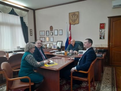 Сегодня состоялось обсуждение единого плана мероприятий Руднянского муниципального округа Смоленской области и Лиозненского района Витебской области Республики Беларусь в рамках по