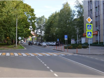 В Смоленске завершен ремонт улицы Памфилова