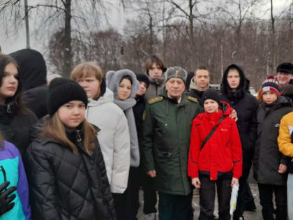 мероприятие, проводимое общественной организацией «Боевое братство», посвященное 36-й годовщине вывода советских войск из Афганистана на Поклонной горе