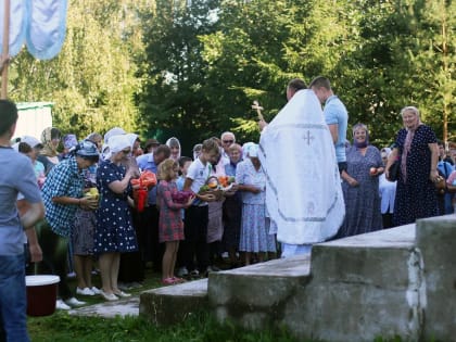 Приход Успенского собора города Демидова день Преображения Господня встретил детским праздником