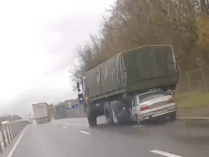 Появилось видео жесткого ДТП в Смоленской области