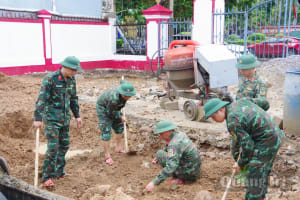 Quy tập được 6 hài cốt liệt sĩ tại khu phố Thành Cổ, phường Quảng Trị