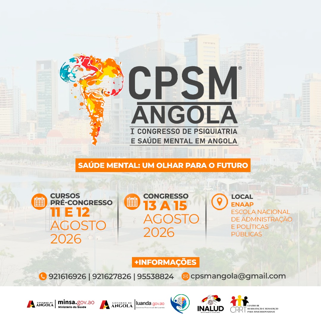 I Congresso de Psiquiatria e Saúde Mental em Angola 2026
