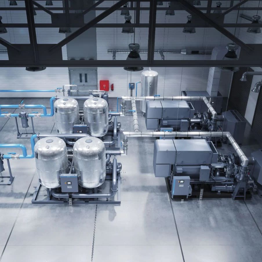 Desiccant air dryers
