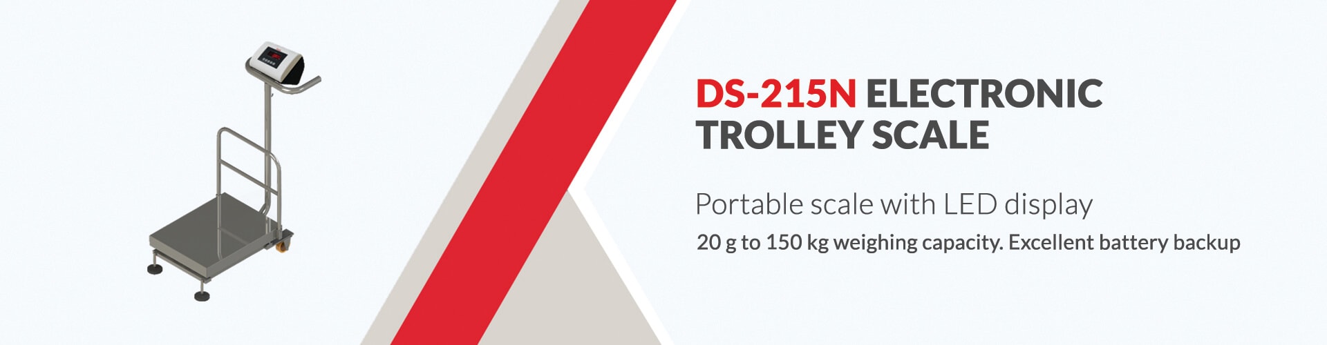 DS215N ELECTRONIC TROLLEY SCALE