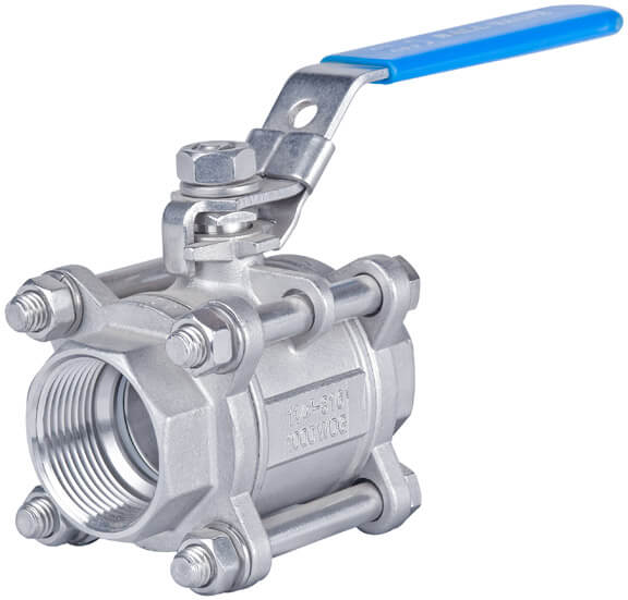 Series -64 Three Piece Ball Valve