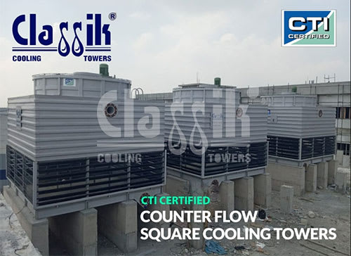 Square Shape cooling Towers