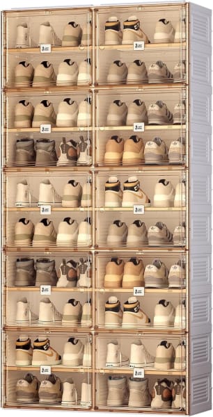 RAK LEMARI PENYIMPANAN SEPATU KABINET 2 BARIS 20 SLOT