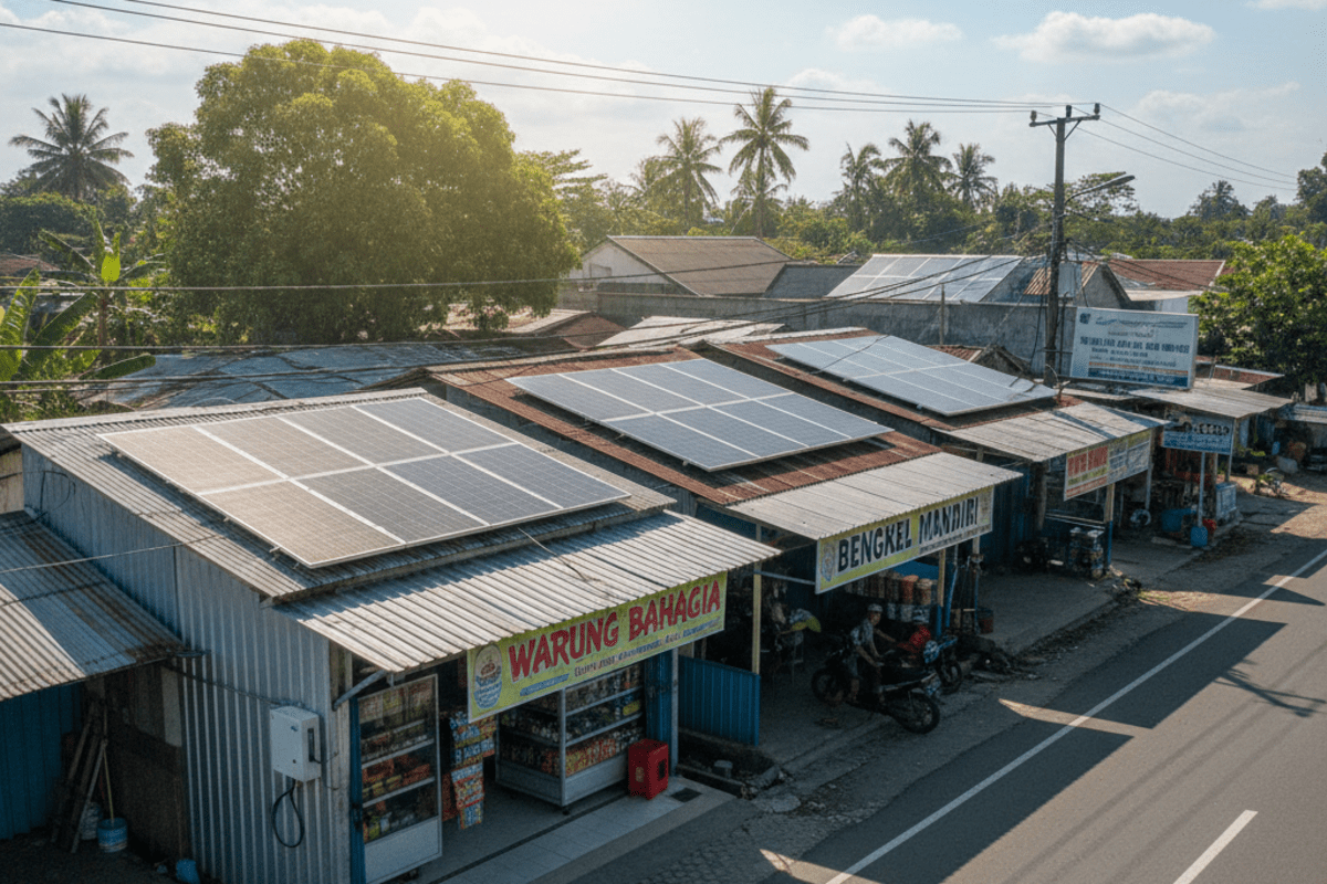 Sistem Panel Surya untuk UMKM: Hemat Listrik dan Naikkan Profit