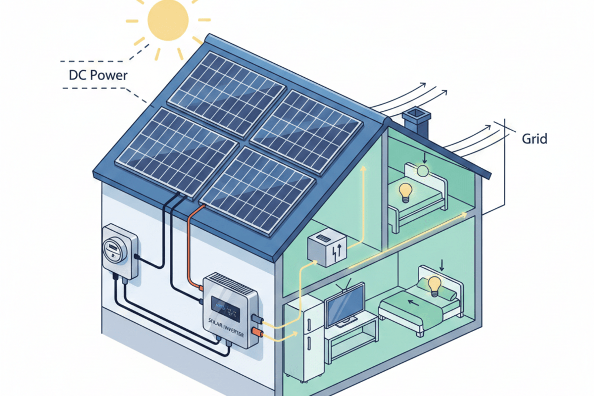 Cara Kerja Inverter Solar: Fungsi, Jenis, dan Tips Memilih