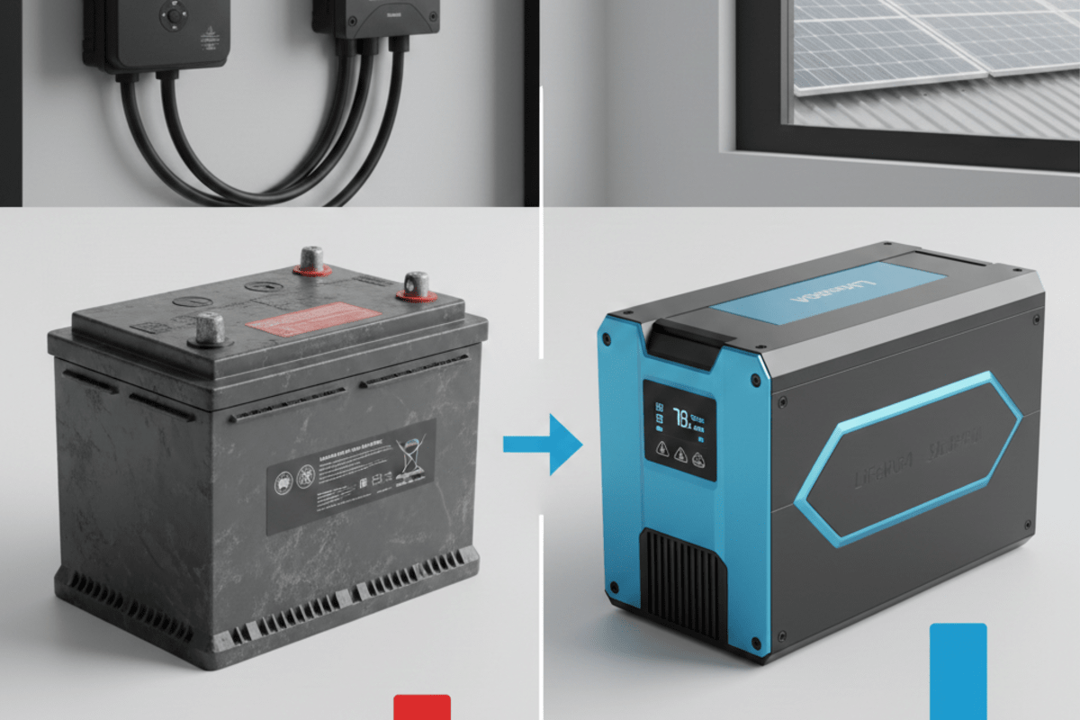 Baterai Solar: Lead Acid vs Lithium, Mana Lebih Awet & Efisien?
