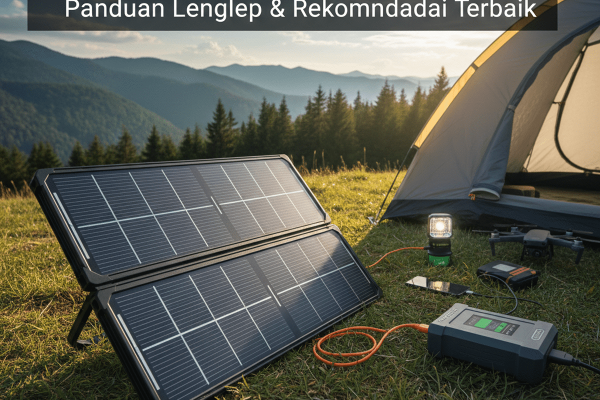 Panel Surya Portable: Panduan Lengkap Kegunaan & Rekomendasi Terbaik