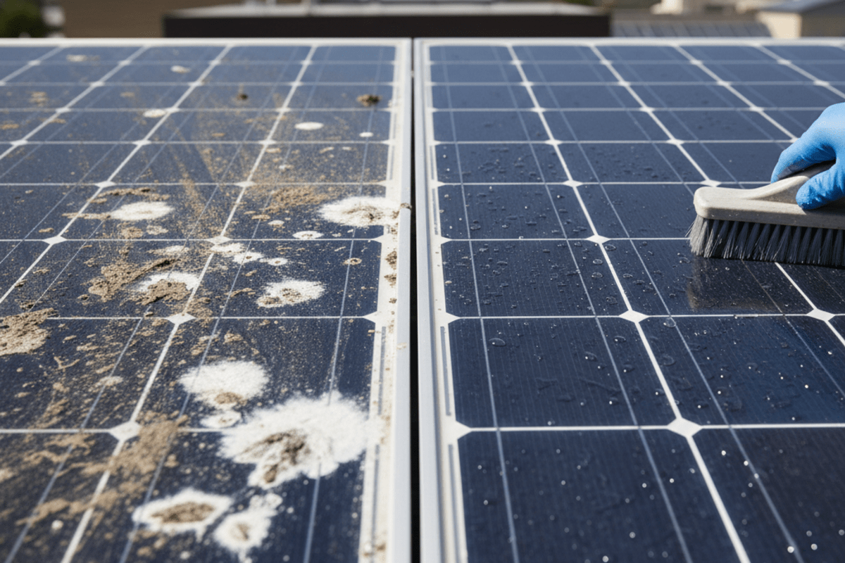 Dampak Kotoran pada Panel Surya: Mengapa Pembersihan Rutin Vital untuk Efisiensi