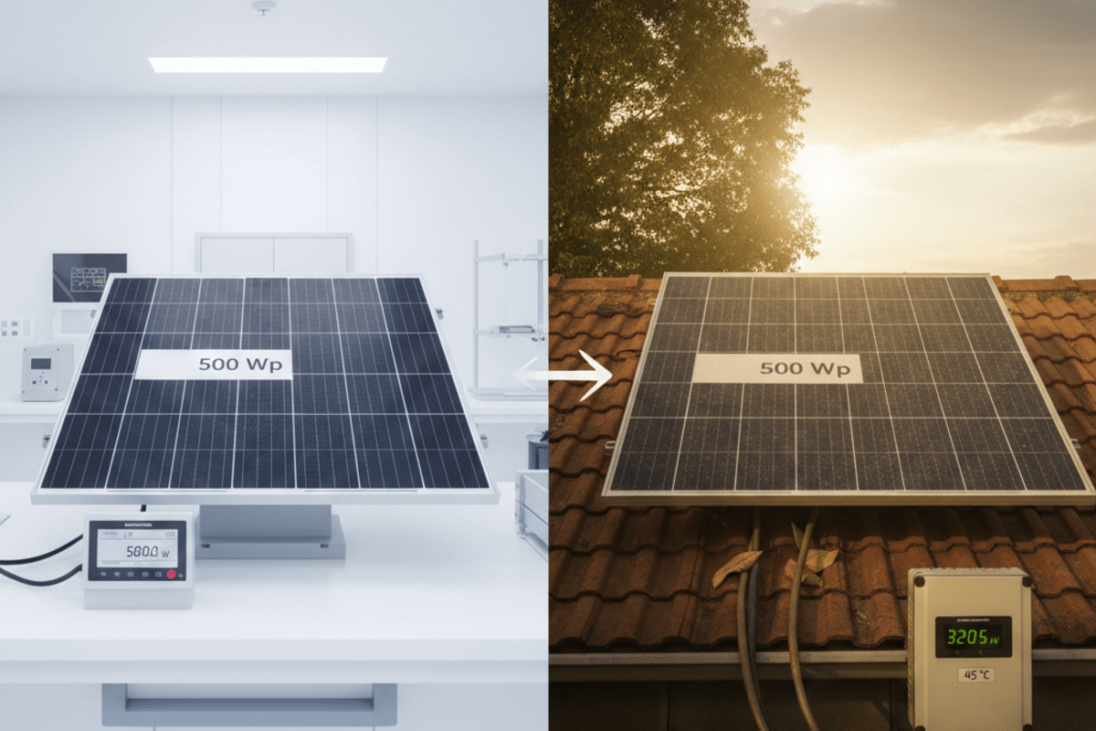 Mengapa Panel Surya Tidak Menghasilkan Daya Sesuai Label Wp? Ini Penjelasan Lengkapnya