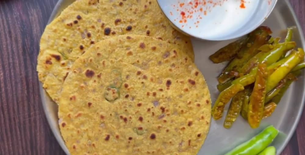 Besan Masala Roti - additional