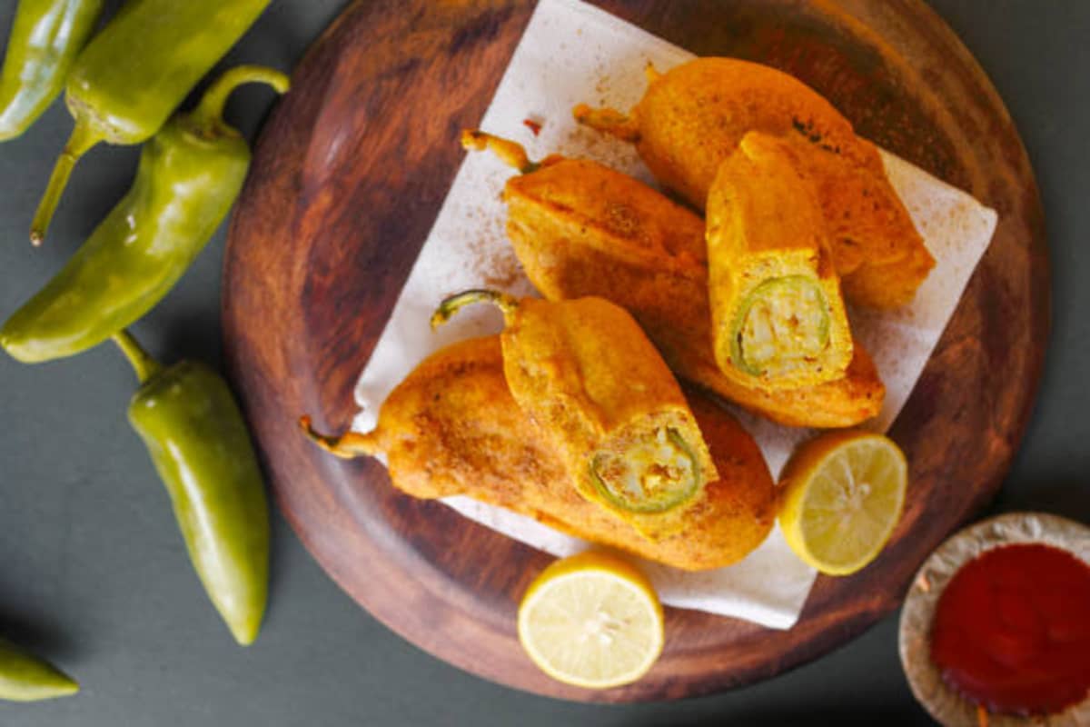 Mirchi Vada traditional recipe