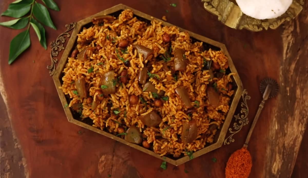 Vangi Bath traditional recipe