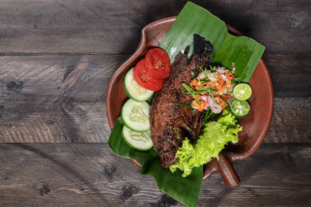 Fish in Banana Leaf