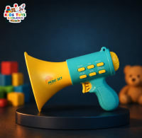 Horn Amplifier Mic for Kids – Voice Amplifier, Music & Recording Toy with 4 Free Batteries thumbnail 1