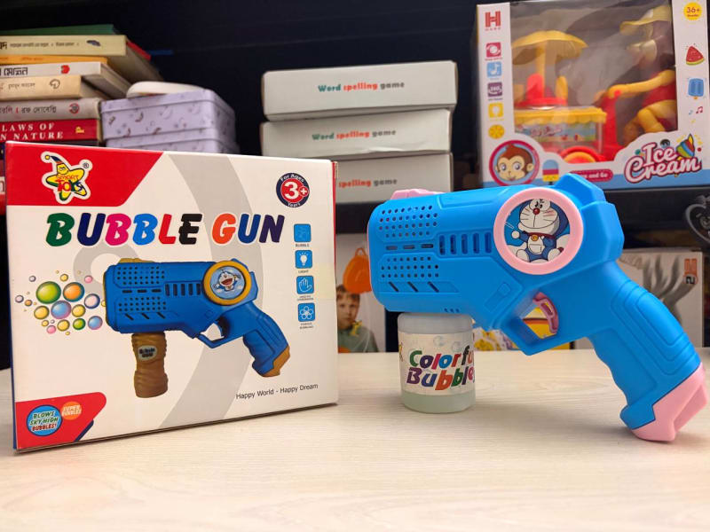 Kids Auto Bubble Gun Machine - Image 1