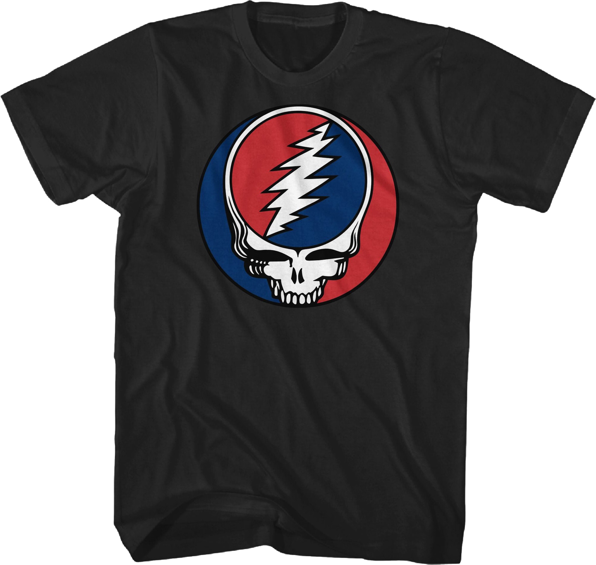 Classic Lightning Skull Logo Grateful Dead T-Shirt