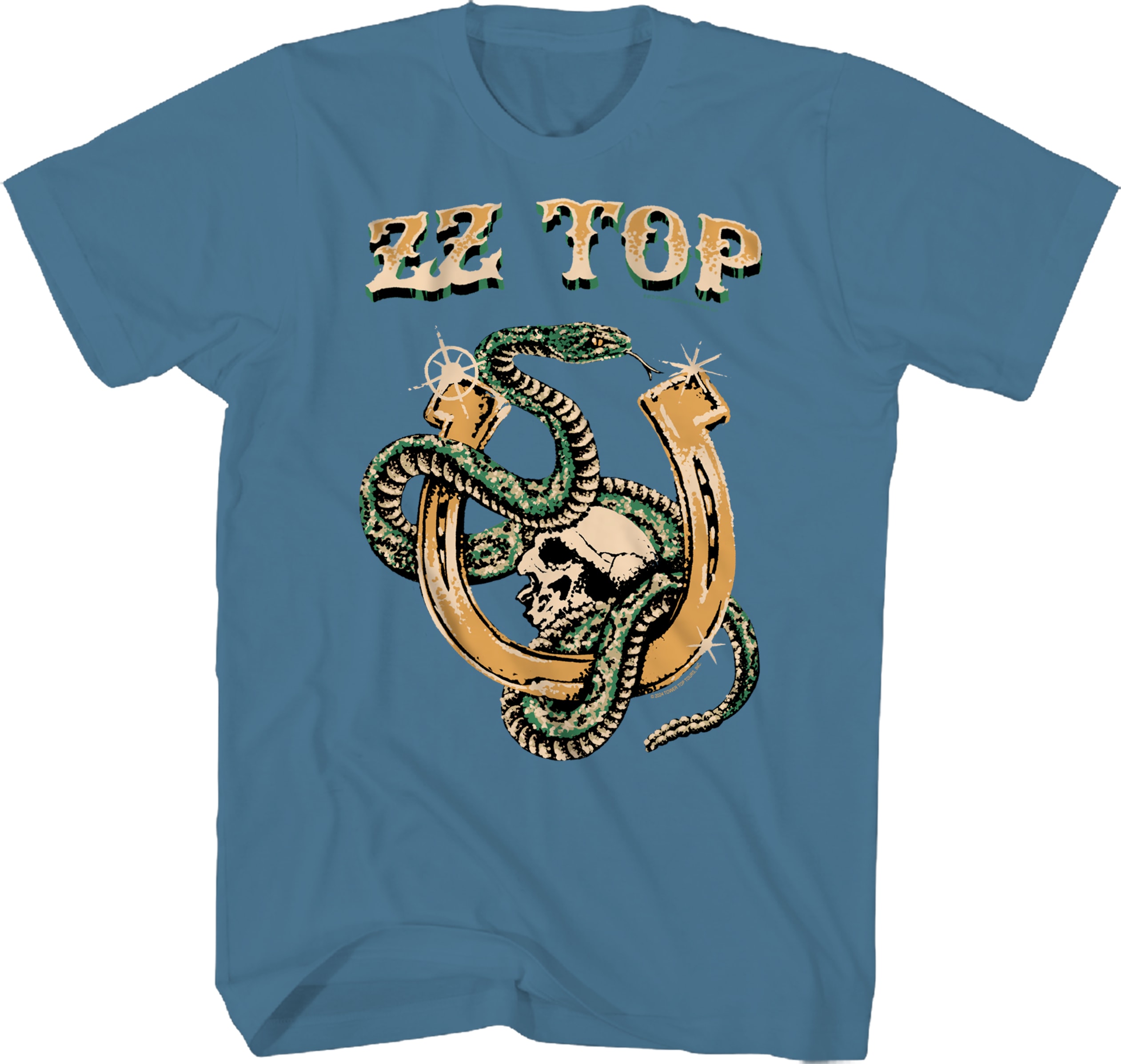 Snake & Skull ZZ Top T-Shirt